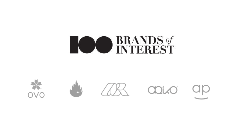 100 brands of interest