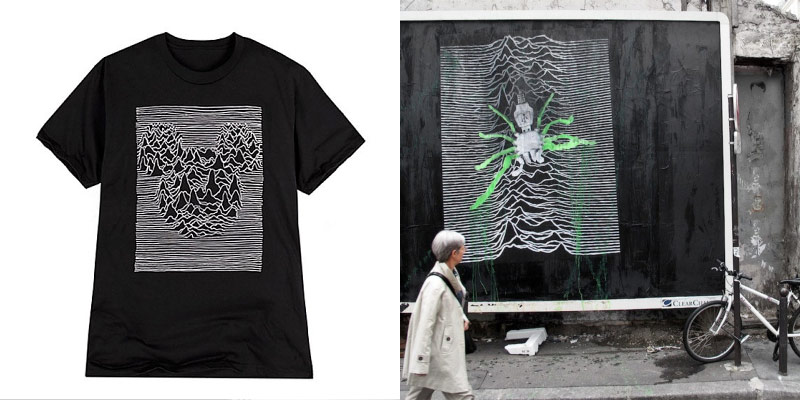 unknown pleasures обложка - пародии 2