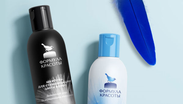 Фирменный стиль линии косметики